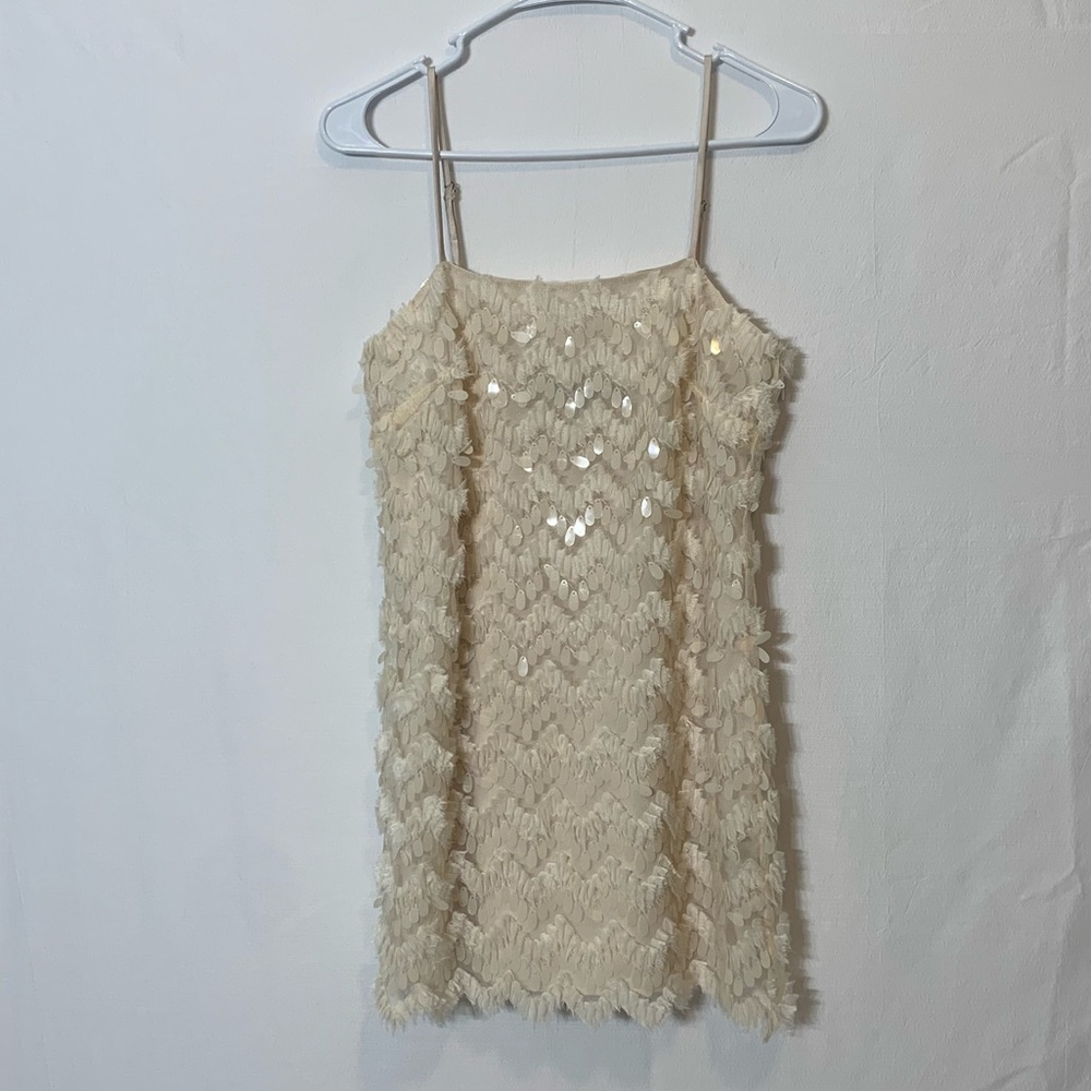 House of Harlow 1960 x REVOLVE Kristian Dress white sequined XS